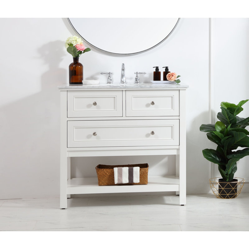 Charlton Home® Voss 36" Single Bathroom Vanity Set & Reviews Wayfair